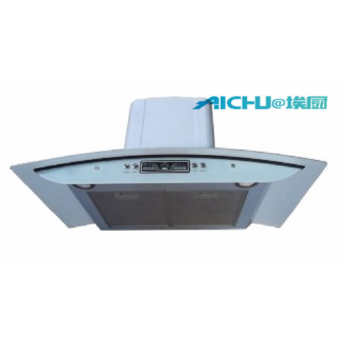 Black White Wall Mounted Range Hood